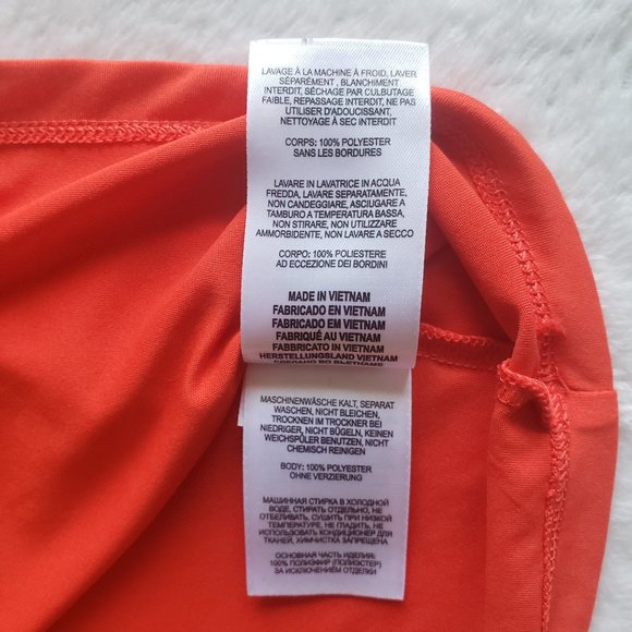 COLUMBIA V Neck Sleeveless Polyester Active Red Tank Top SZ L - Picture 16 of 17